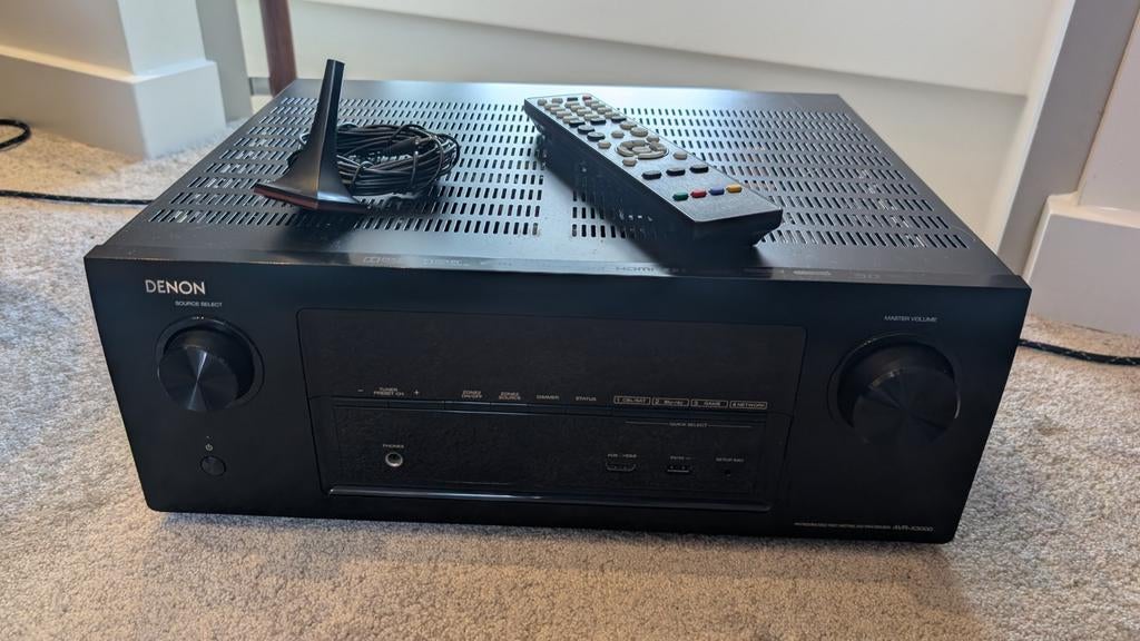 Denon AVR X3000, Ophalen, Denon, 120 watt of meer, Gebruikt