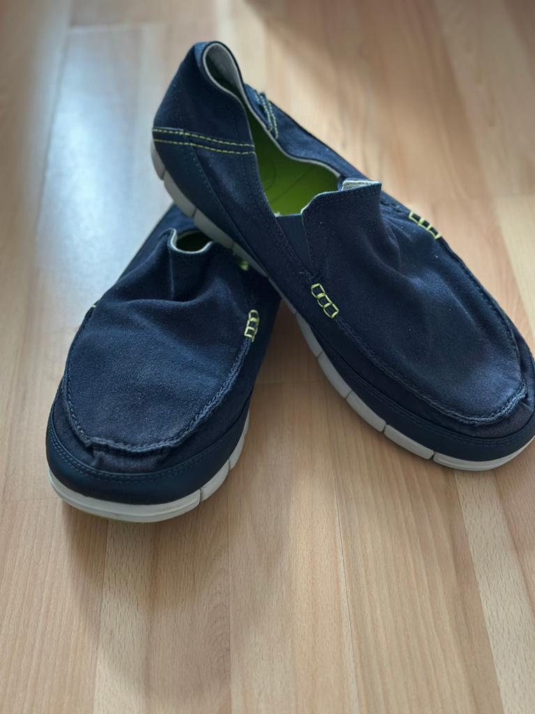 Crocs M12, Kleding | Heren, Schoenen, Zo goed als nieuw, Loafers, Blauw, Ophalen of Verzenden