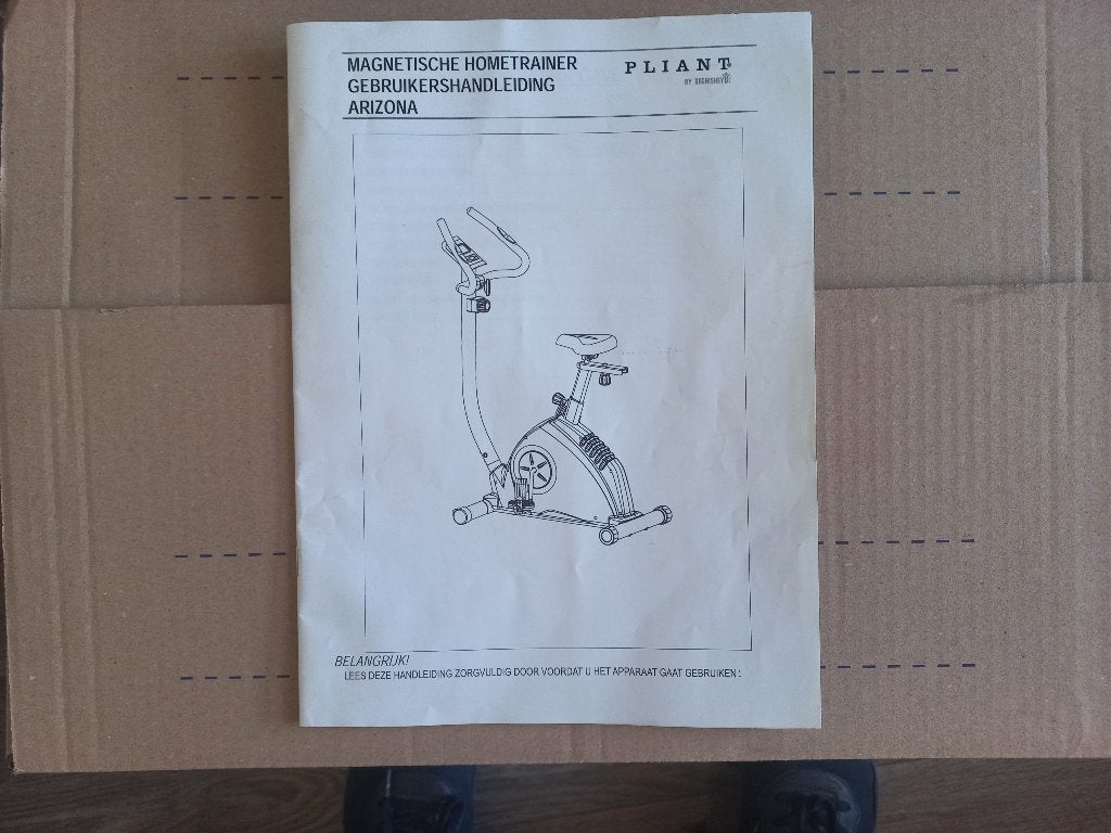 Magnetische hometrainer, Ophalen, Benen, Nieuw, Metaal