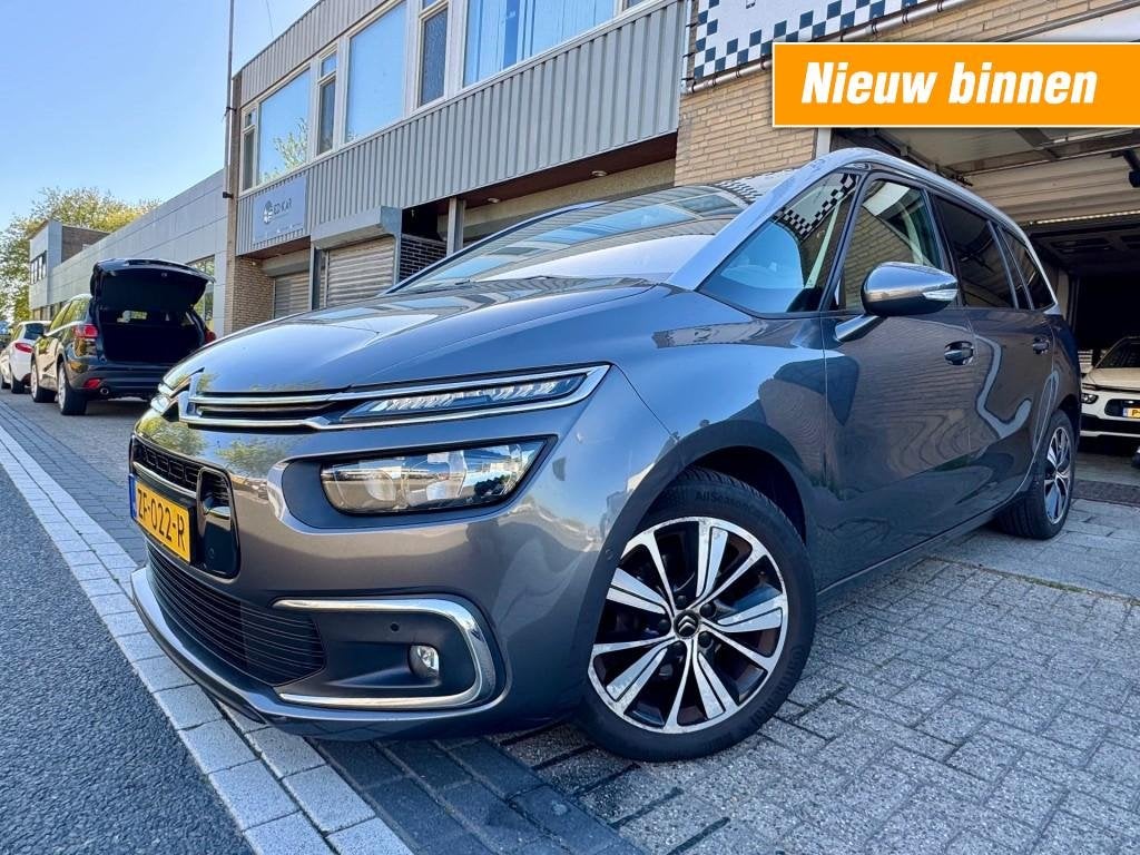 Citroen C4 GRAND SPACETOURER 1.2 PureTech Business RIJDT EN, Auto's, Citroën, Voorwielaandrijving, Gebruikt, 1199 cc, 7 stoelen
