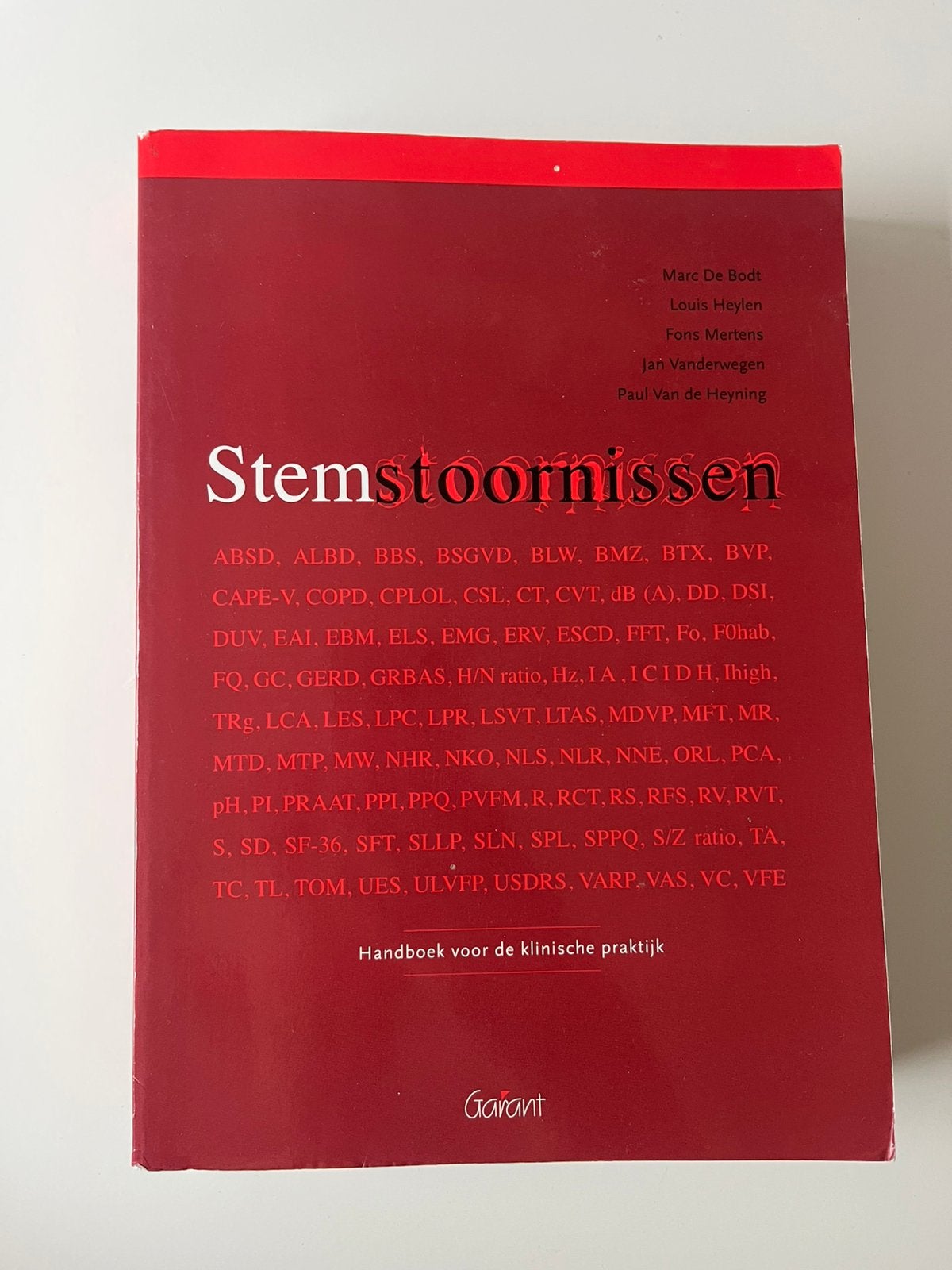 Stemstoornissen, Boeken, Ophalen of Verzenden, Zo goed als nieuw