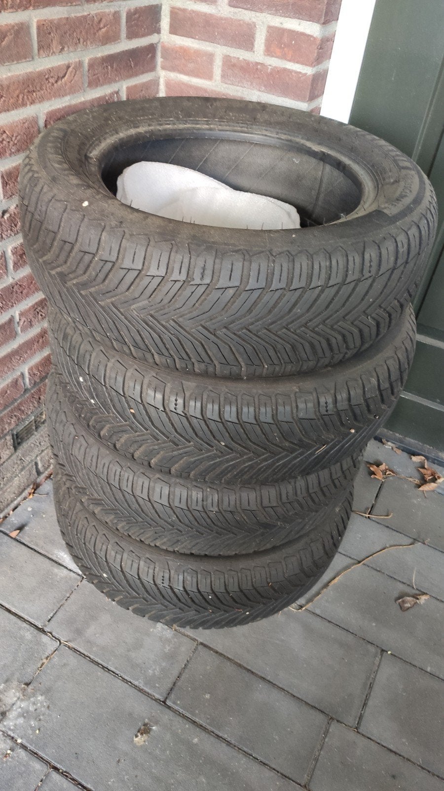 4 Michelin CrossClimate 2 All Season Banden 185/60 R15, Ophalen, Gebruikt
