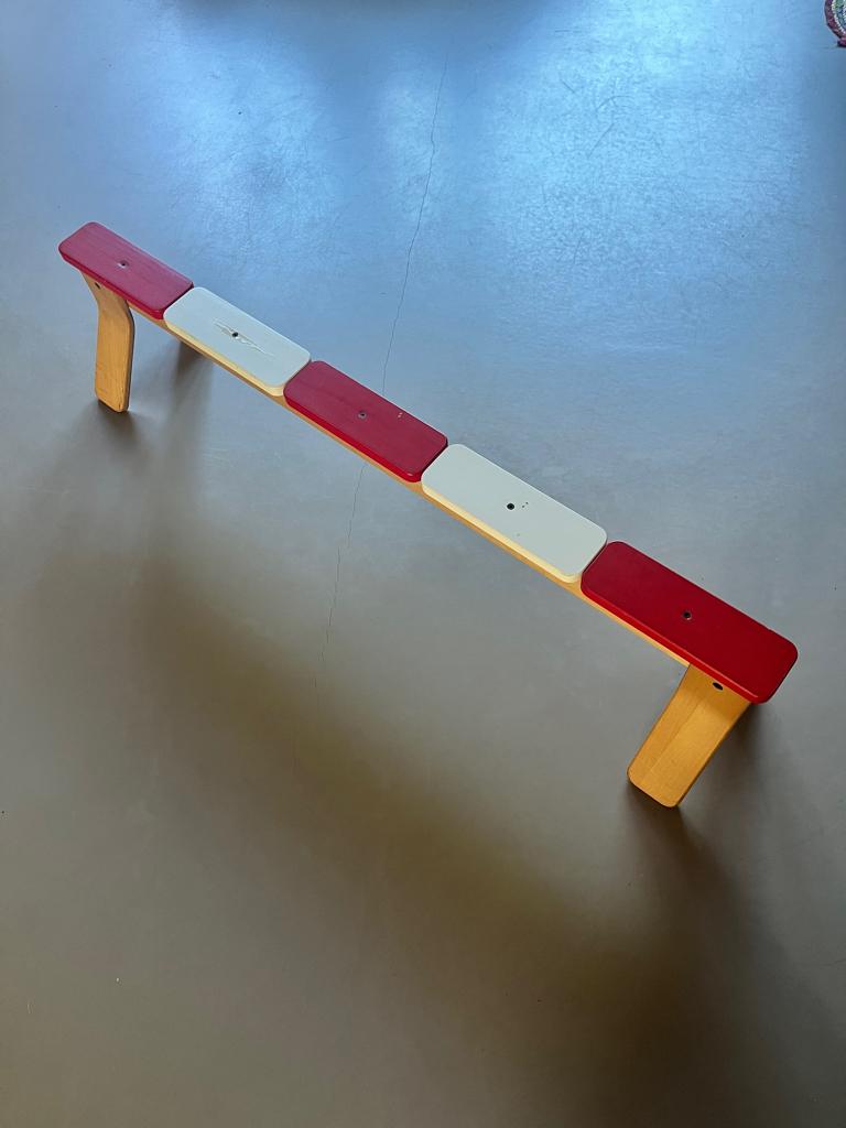Evenwichtsbalk voor kinderen IKEA, Ophalen, Gebruikt, Rood, Materiaal