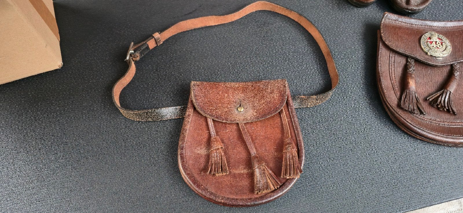 wo2 model sporran, Ophalen of Verzenden, Landmacht, Overige gebieden, Kleding of Schoenen