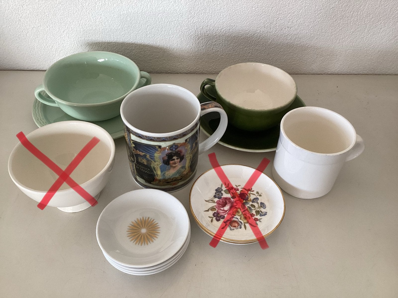 VILLEROY & BOCH, ROYAL BOCH, BOCH, WORCESTER,ROSENTHAL, Ophalen of Verzenden, Zo goed als nieuw, Overige stijlen, Kop(pen) en/of Schotel(s)