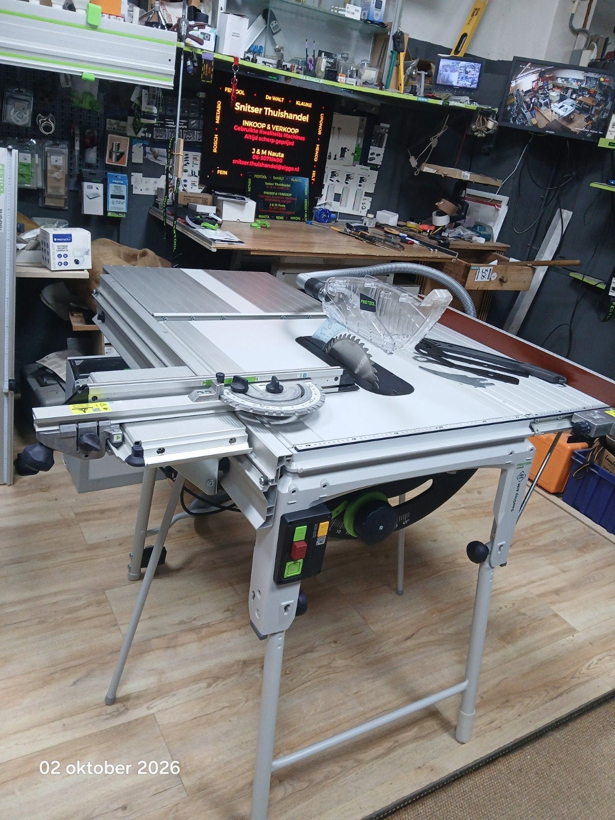 Festool Zaagtafel., Doe-het-zelf en Verbouw, Ophalen, Cirkelzaag, -, 70 mm of meer