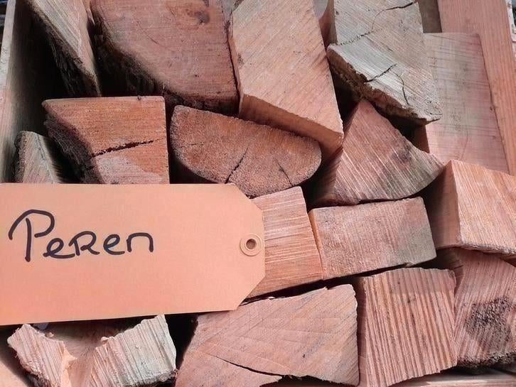 Peren  Chunks Rookhout, Minder dan 3 m³, Ophalen of Verzenden, Overige houtsoorten, Blokken