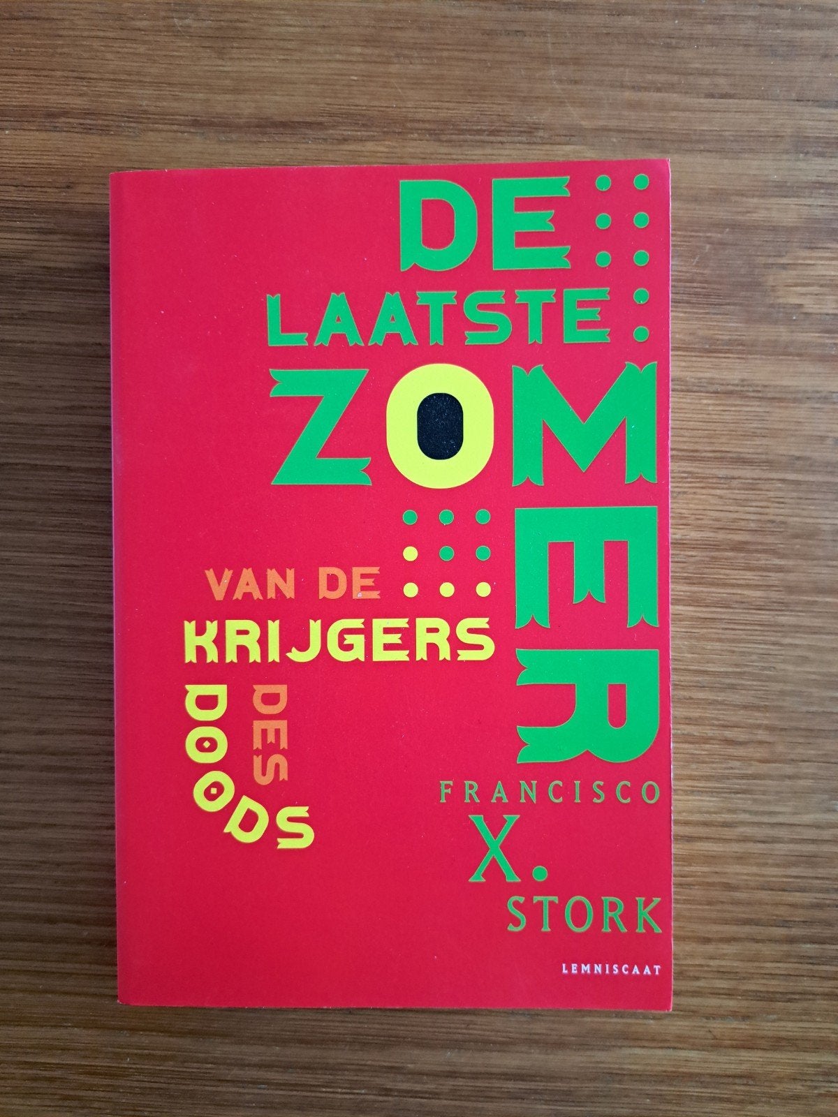 Nieuw boek De LAATSTE ZOMER van de Krijger des doods, Ophalen of Verzenden, Nieuw, Francisco X Stork