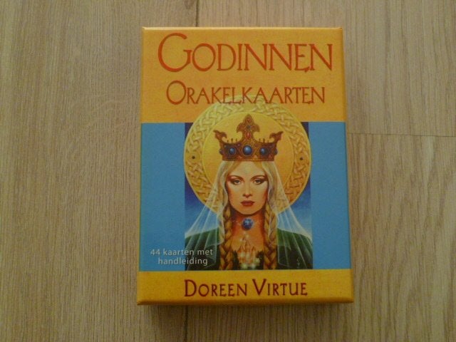 Doreen Virtue - Godinnen Orakelkaarten, Verzenden, Zo goed als nieuw, Overige onderwerpen, Achtergrond en Informatie