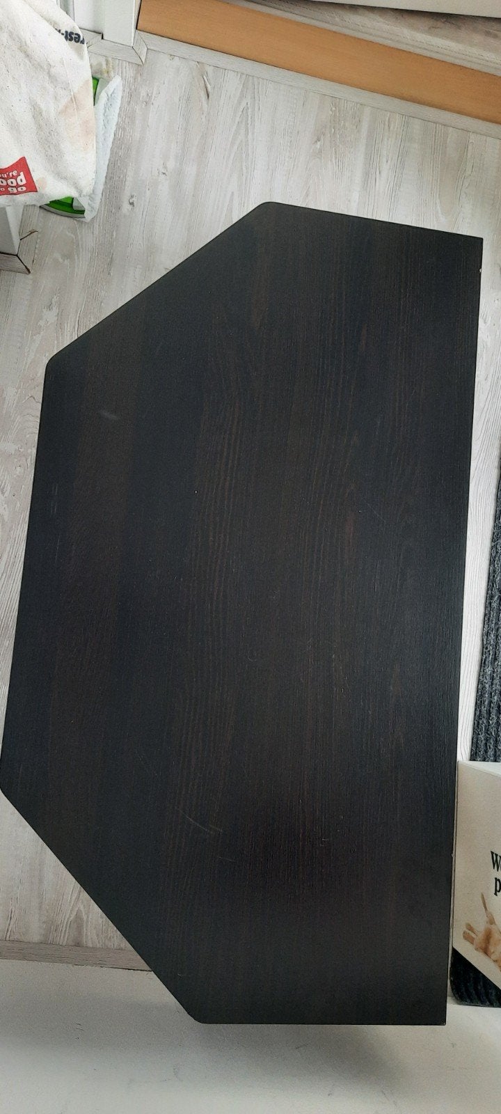 Zwart TV-meubel met opbergruimte, Ophalen, Gebruikt, 100 tot 150 cm, Minder dan 100 cm