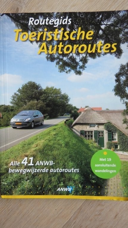 ANWB Routegids toeristische autoroutes, alle 41 bewegwijzerd, Overige merken, Europa, Ophalen of Verzenden, Zo goed als nieuw