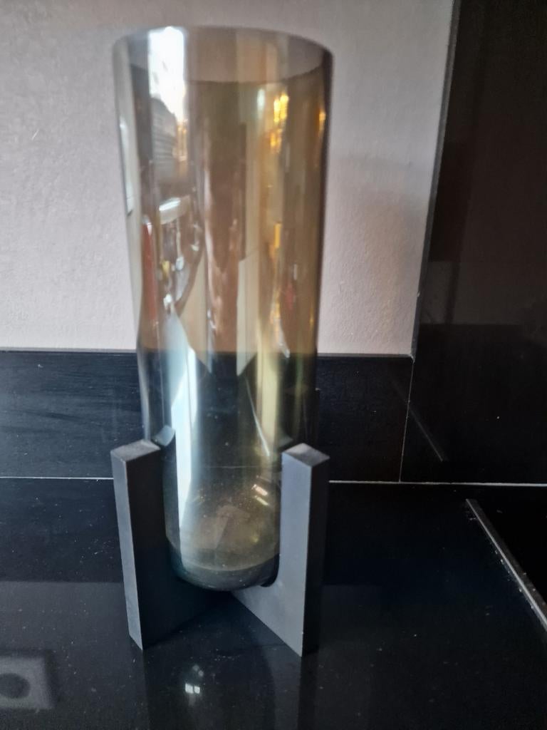 Windlicht glas PTMD, Ophalen, Overige kleuren, Glas, Minder dan 50 cm