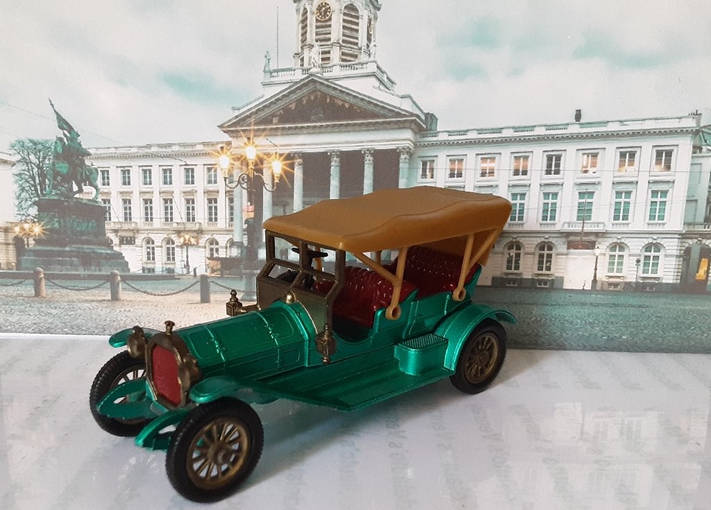 1:48 Thomas Model K 6-70 Flyabout 1909 Matchbox MoY Y12 v2.1, Hobby en Vrije tijd, Ophalen of Verzenden, Gebruikt, Auto