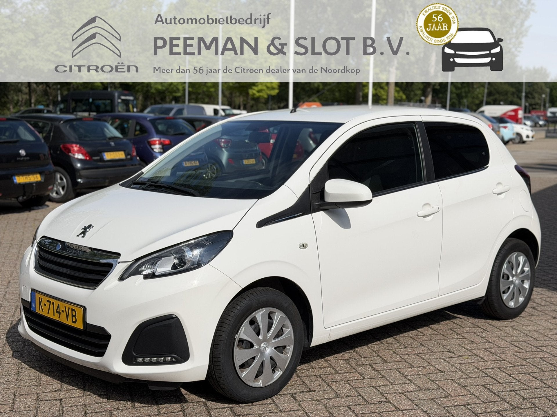Peugeot 108 1.0 e-VTi Active Camera|Carplay (bj 2021), Voorwielaandrijving, Stof, Gebruikt, 4 stoelen