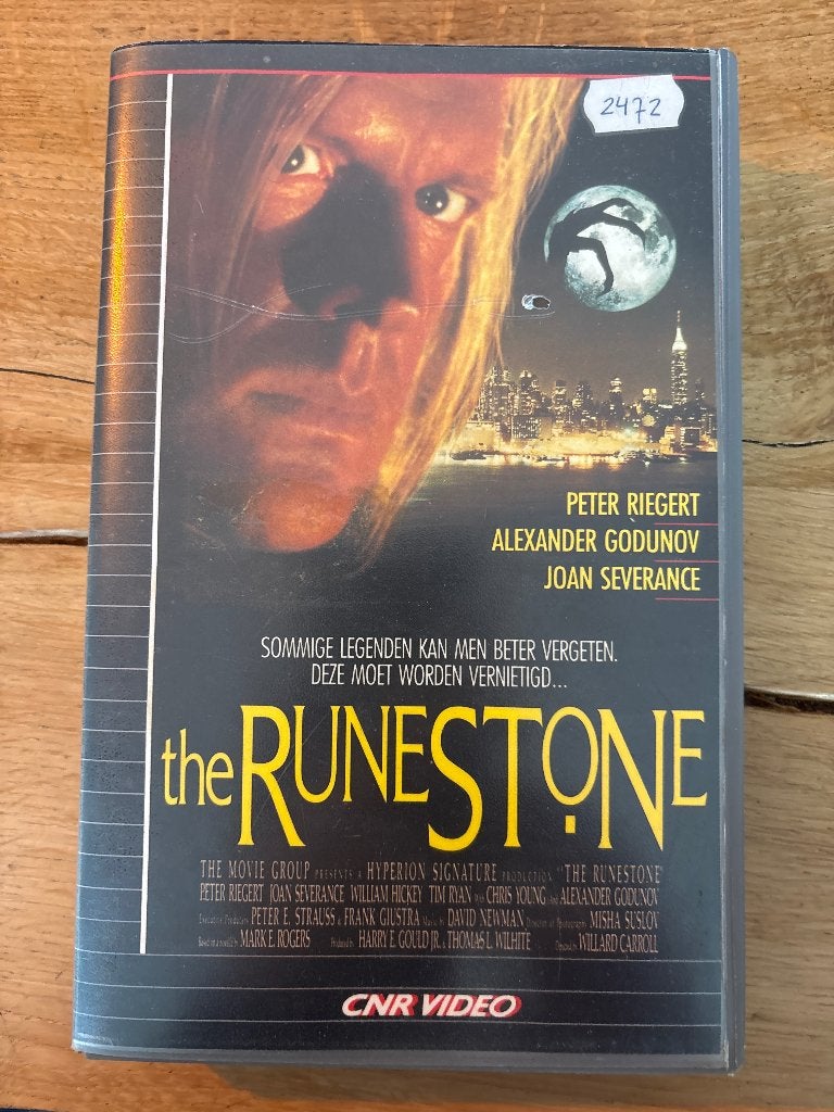 VHS The Runestone, Horror, Vanaf 16 jaar, Ophalen of Verzenden, Ex-rental