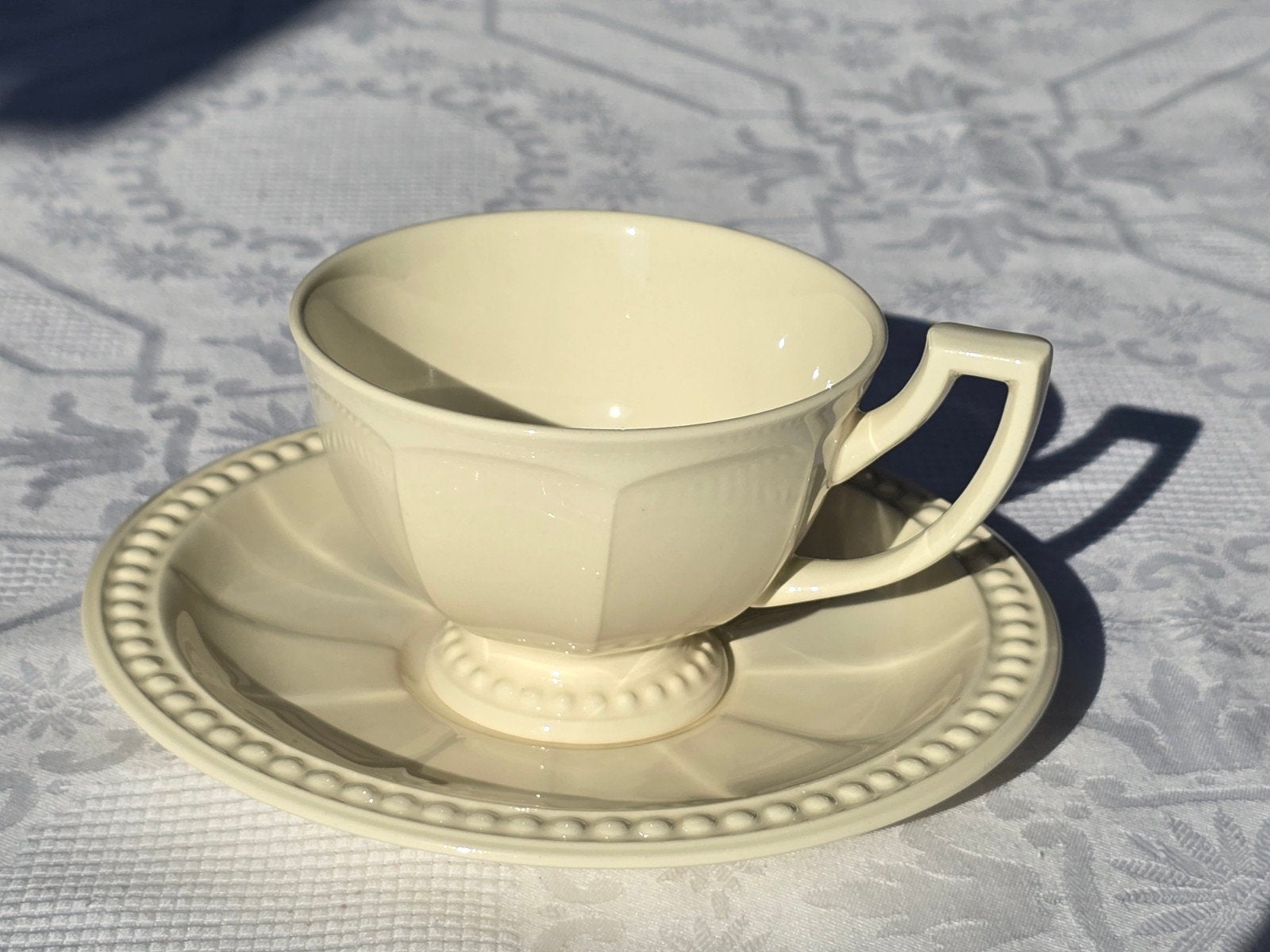 Pearl of Windsor kop en schotel, zo goed als nieuw, Huis en Inrichting, Overige merken, Vintage, Ophalen of Verzenden, Zo goed als nieuw