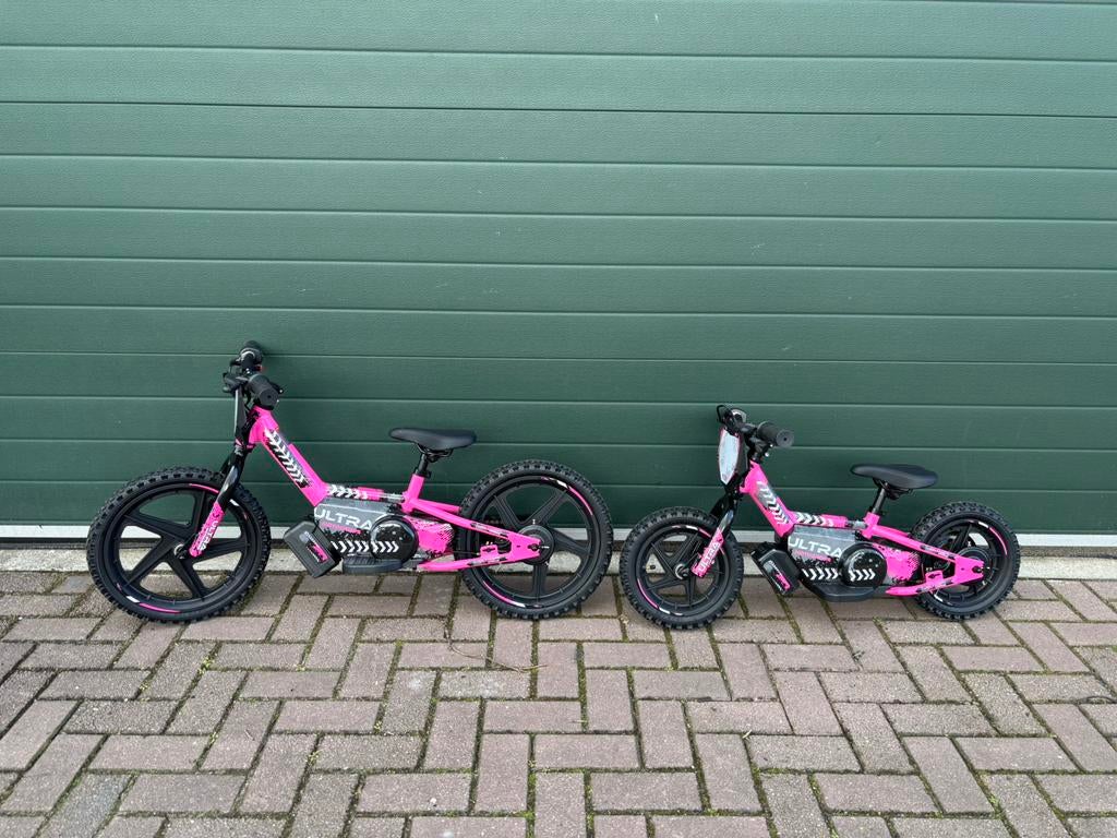 Elektrische kinder loopfietsen, Kinderen en Baby's, Speelgoed | Buiten | Accuvoertuigen, Zo goed als nieuw, Ophalen of Verzenden