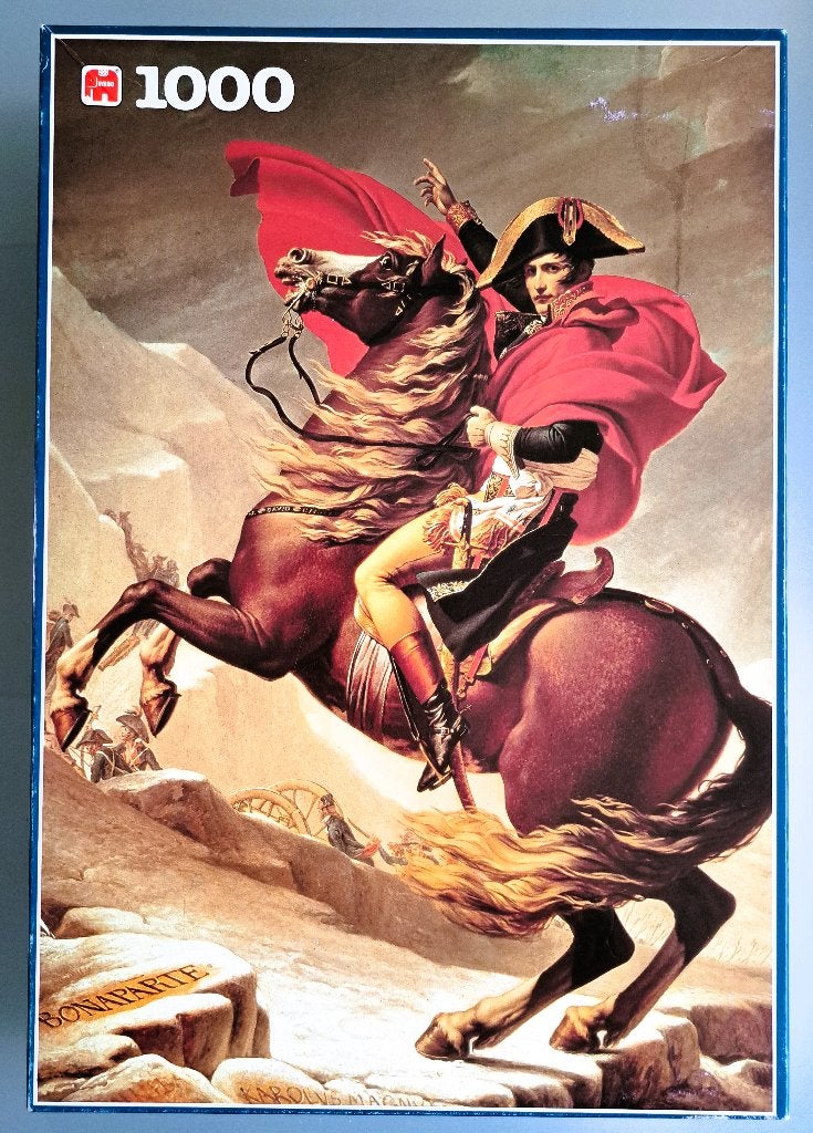 Vintage Jumbo puzzel Napoleon Bonaparte nr: 1671 (1000 st.), Ophalen, 500 t/m 1500 stukjes, Zo goed als nieuw, Legpuzzel