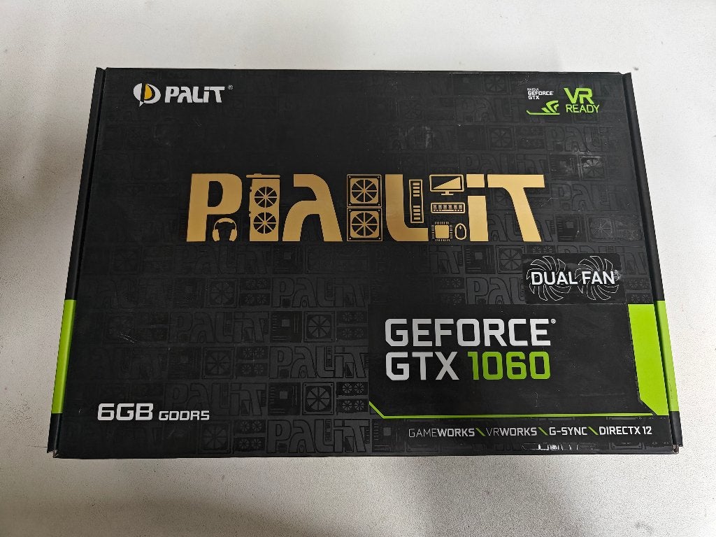 Palit GeForce GTX 1060 Dual 6GB – Inclusief Originele Doos, PCI-Express 3, HDMI, Ophalen of Verzenden, Nvidia