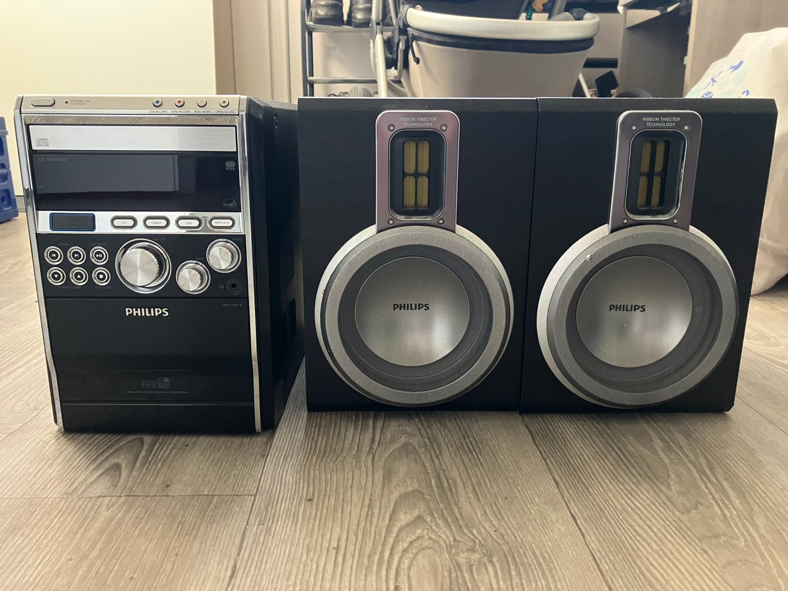 CD en Radio speler, Ophalen, Zo goed als nieuw, Philips