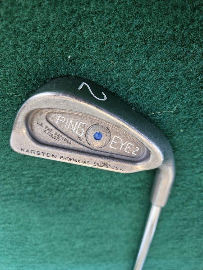 Ping EYE2 ijzer 2 blue dot golfclub, Ophalen of Verzenden, Zo goed als nieuw, Club, Ping