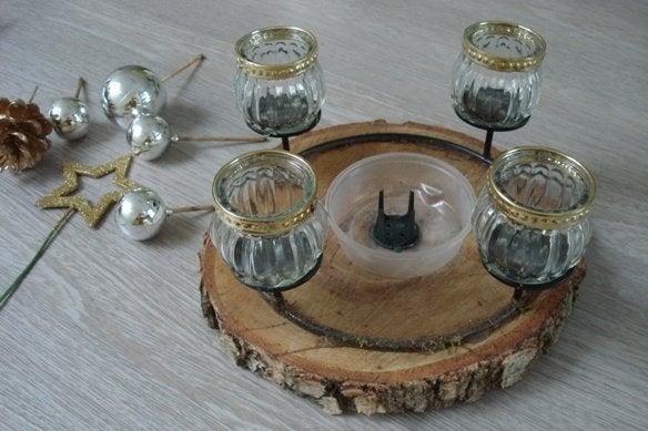 Materialen voor maken van kerststuk kerstdecoratie Kerstmis, Ophalen of Verzenden, Nieuw