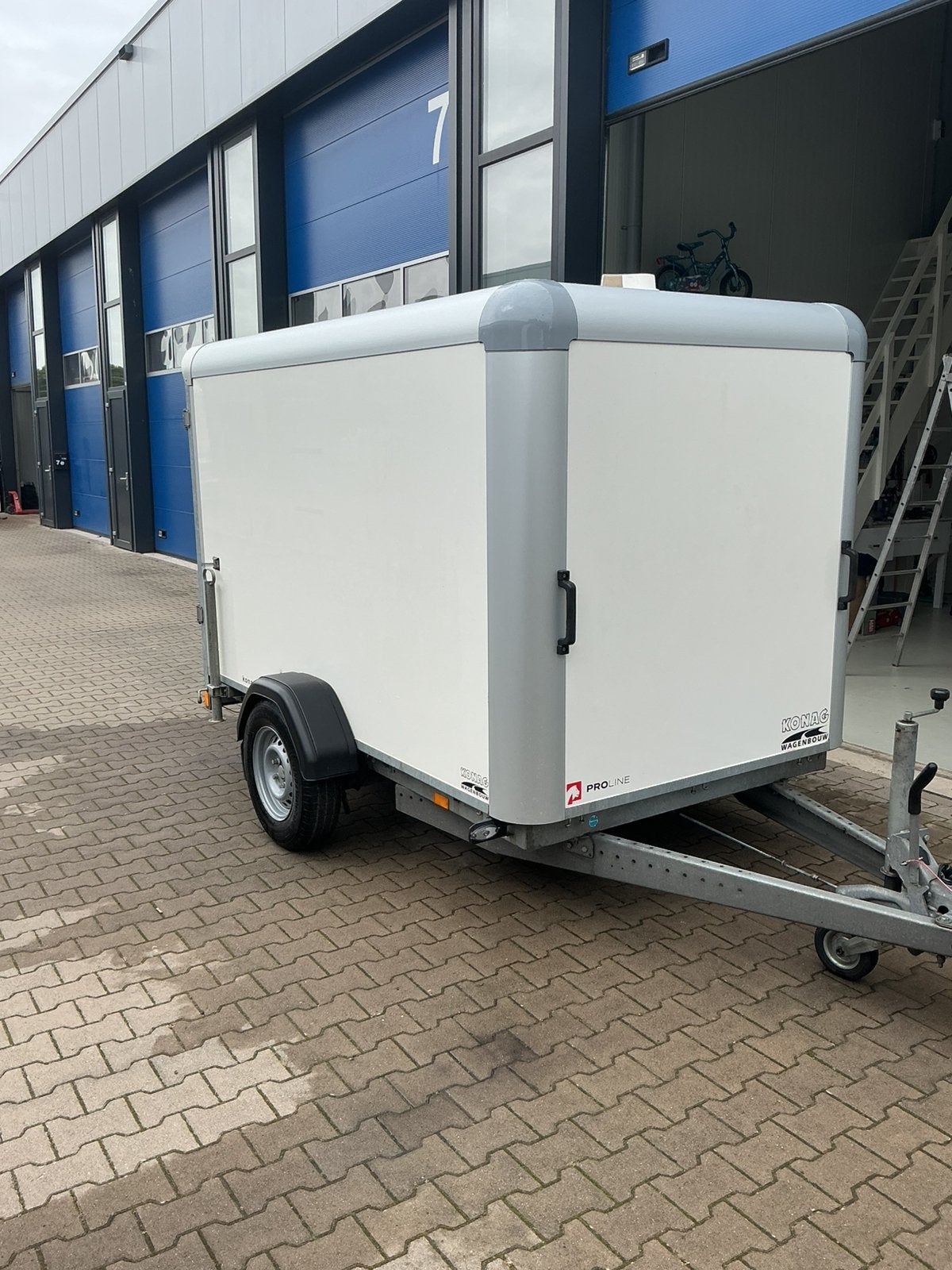 GESLOTEN AANHANGWAGEN  KONAG PROLINE, Ophalen, Zo goed als nieuw