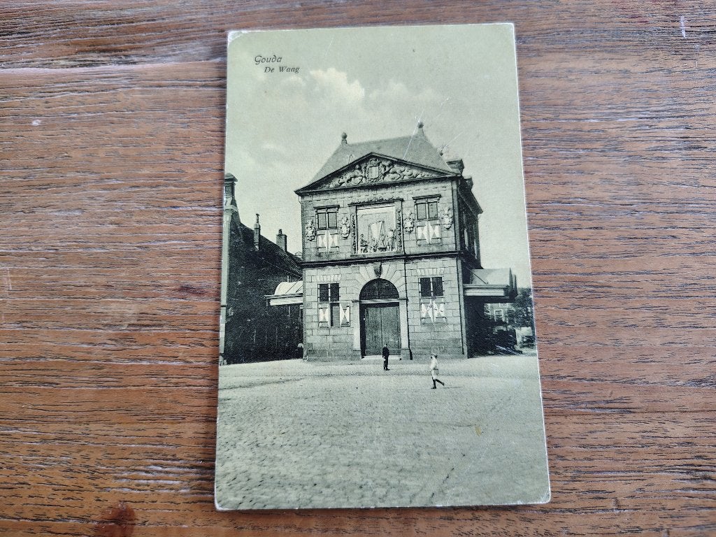 Gouda de waag, Ophalen of Verzenden, Voor 1920, Zuid-Holland