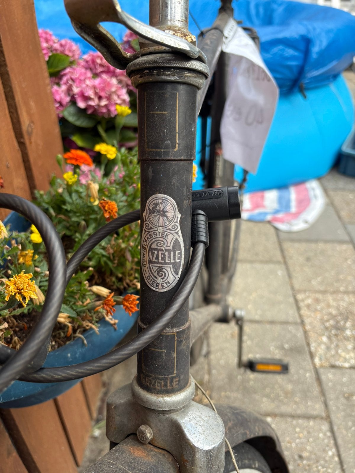 Fiets gazelle, Ophalen, Gebruikt, Terugtraprem, Gazelle