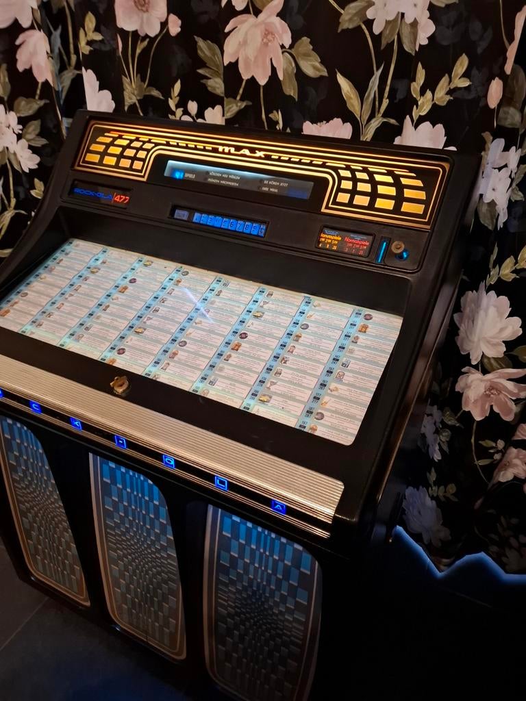 Rock Ola 477 Jukebox - Goed spelend, zonder singles, Verzamelen, Ophalen of Verzenden, Gebruikt, 1970 tot heden, Rock Ola