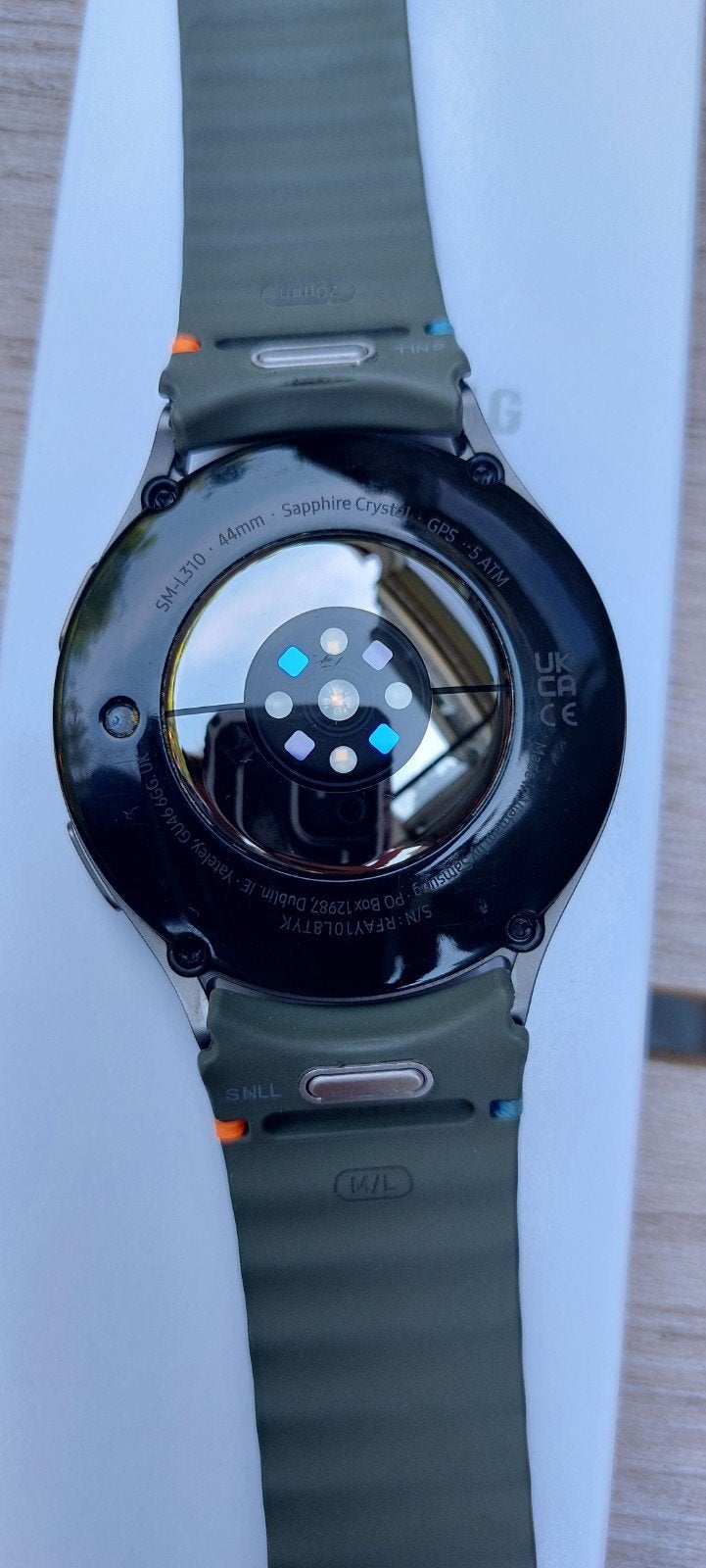 Samsung Galaxy Watch 7 44mm Groen, Gebruikt, GPS, Ophalen of Verzenden, Samsung