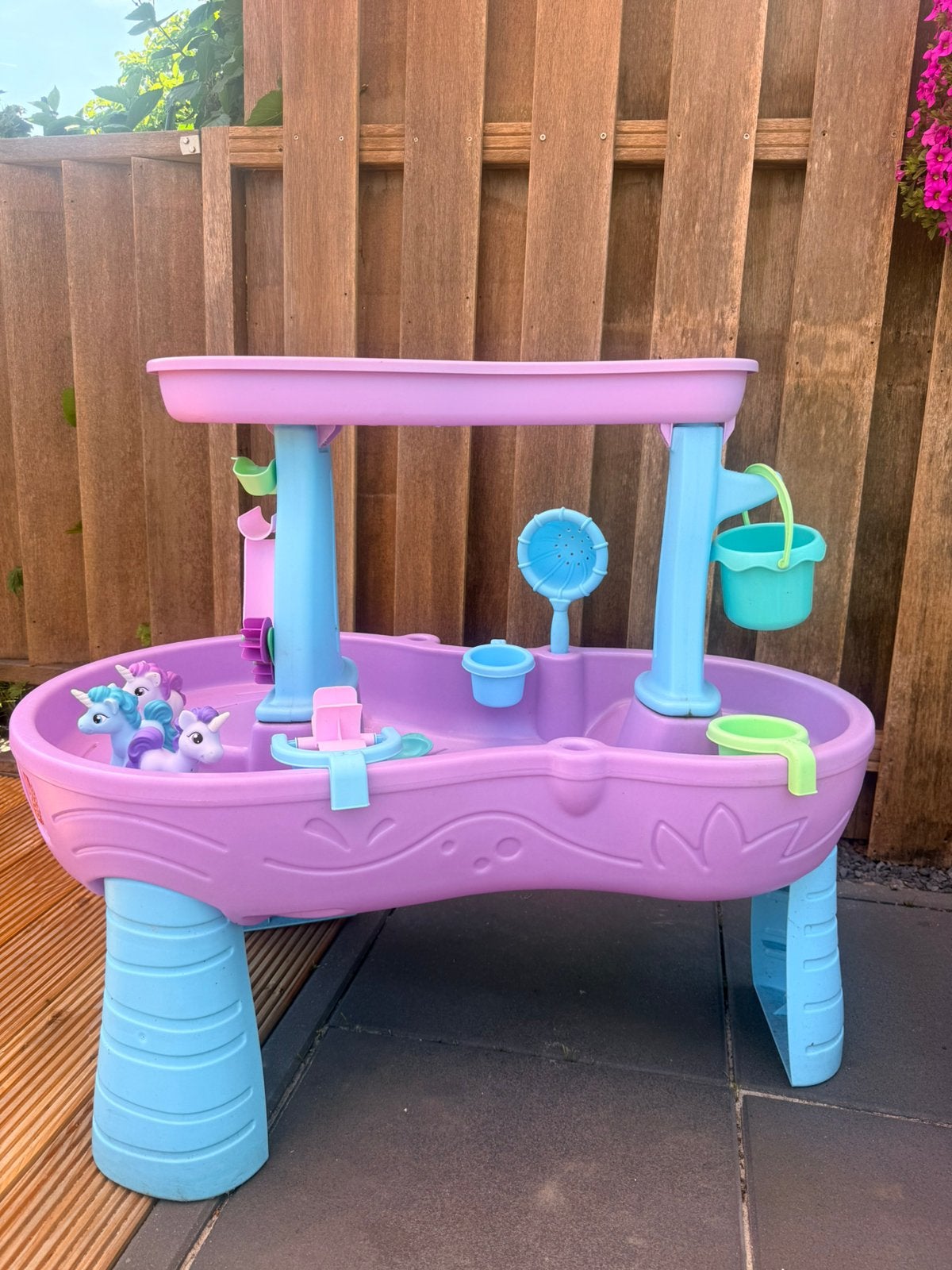 Unicorn watertafel waterbaan Step2, Ophalen, Zo goed als nieuw