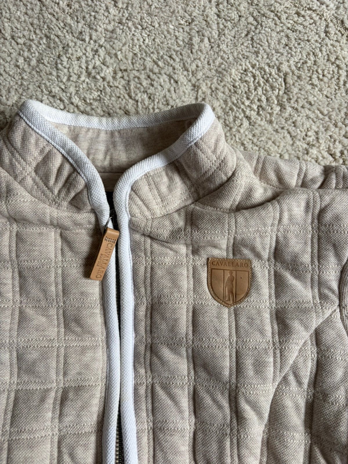 Jasje (s/m) cavallaro napoli, Kleding | Dames, Jassen | Zomer, Ophalen of Verzenden, Zo goed als nieuw, Maat 36 (S), Wit