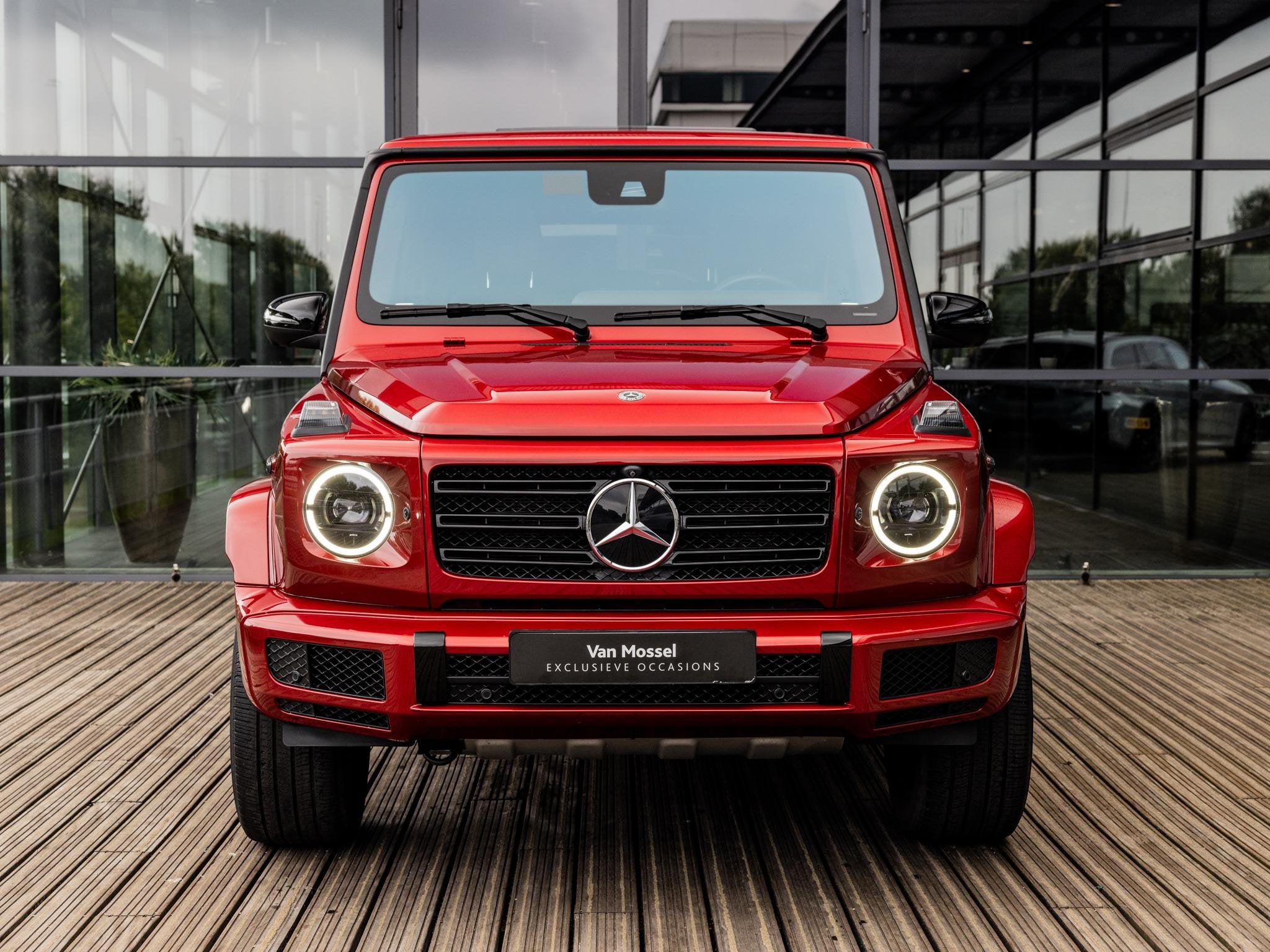 Mercedes-Benz G-klasse 500 | AMG LINE | 20 INCH MULTISPAAK |, Auto's, Mercedes-Benz, 12 maanden, Gebruikt, 2329 kg, Bedrijf