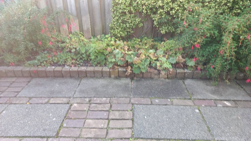 tuinbestrating, Ophalen, Gebruikt, Beton, Terrastegels