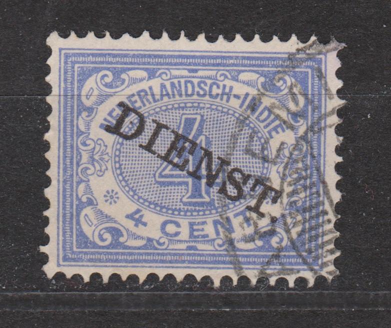 Dienst zegel 14 geb 1911 ; Nu Nederlands Indie voor 10% CW, Ophalen of Verzenden, Gestempeld, Nederlands-Indië