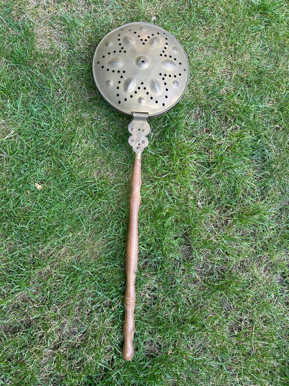 Antieke koperen beddenpan, Ophalen of Verzenden, Koper
