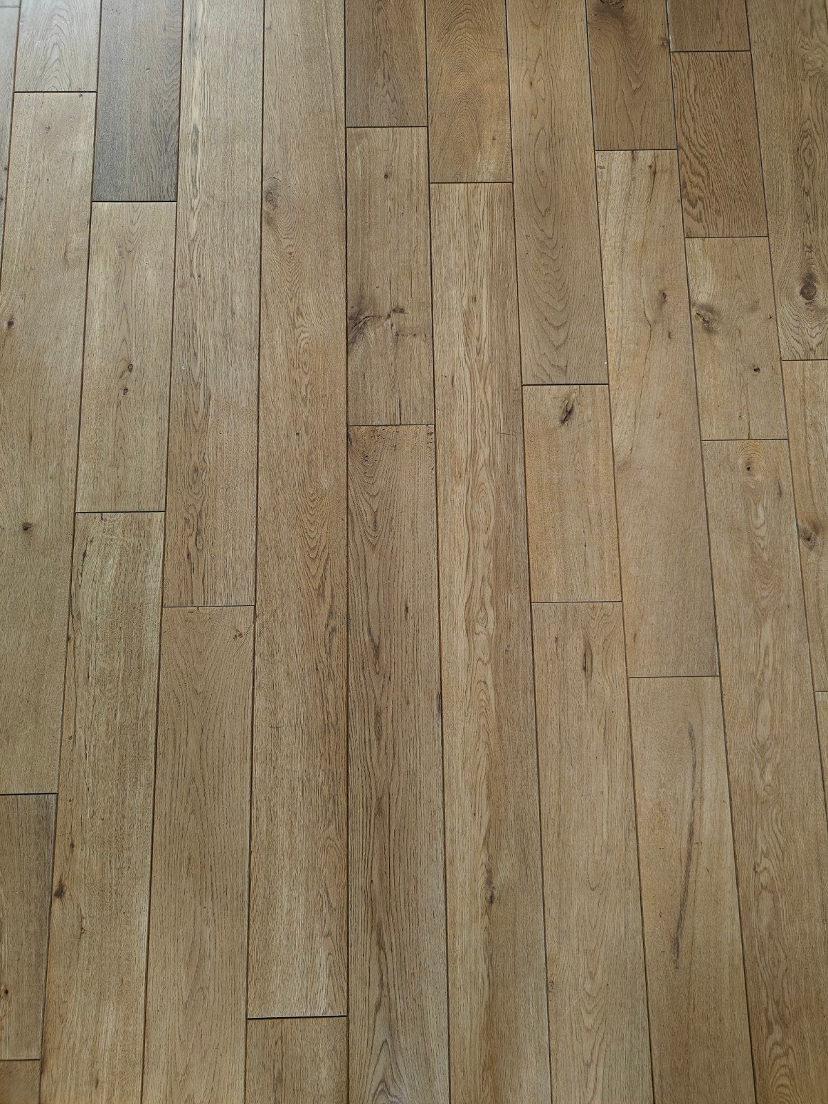 Mooie massief houten vloer, ca. 20 m2, Ophalen, Gebruikt, Vloerdelen of -planken, 10 m² of meer
