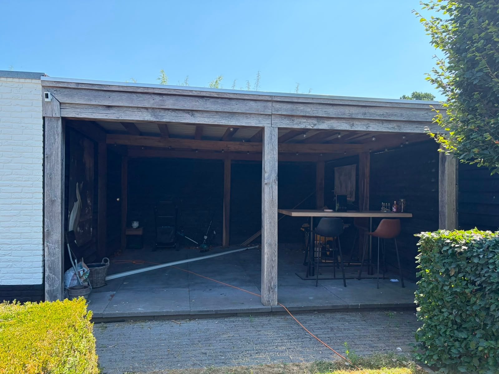 Robuuste Eikenhouten Veranda - Perfect voor Buitenleven, Ophalen, Gebruikt, Veranda