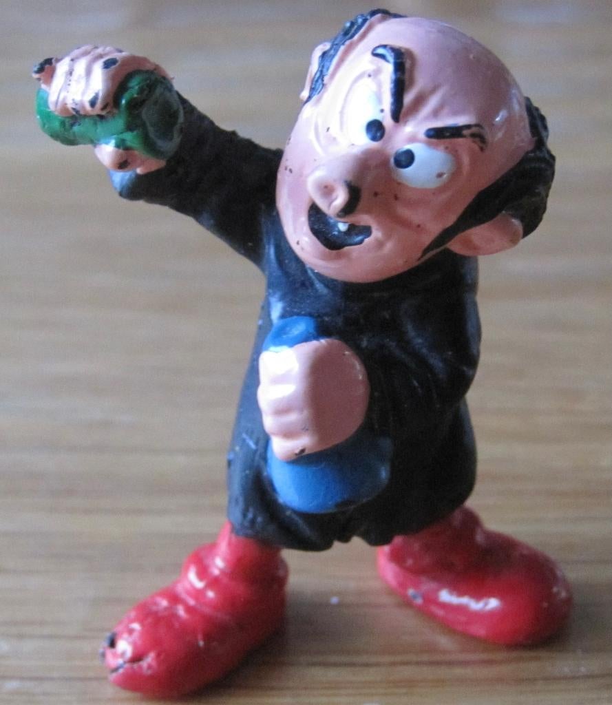 Smurf - Gargamel - Schleich - 1978, Ophalen of Verzenden, Zo goed als nieuw, Overige Smurfen