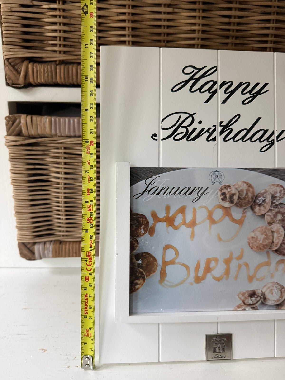 Nieuw happy birthday kalender Riviera Maison, Huis en Inrichting, Wandmontage, Overige typen, Ophalen of Verzenden, Zo goed als nieuw