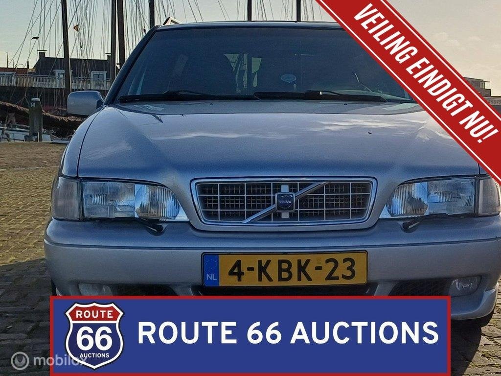 Volvo V70 R | 1998 | Route 66 Auctions, Auto's, Overige carrosserieën, Zwart, Bedrijf, Handgeschakeld