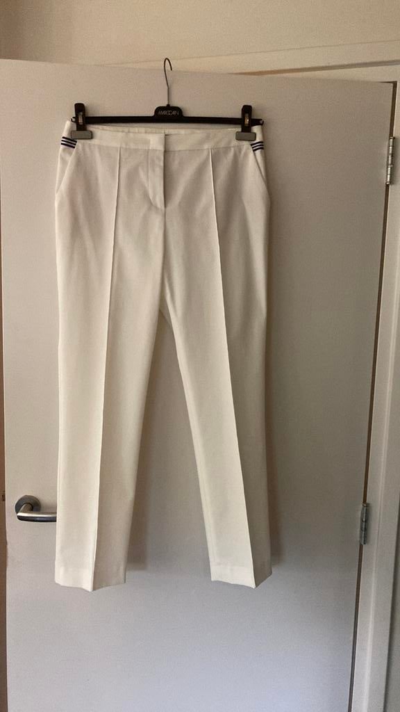 Marccain n3 38 witte broek, Kleding | Dames, Broeken en Pantalons, Maat 38/40 (M), Wit, Nieuw, Ophalen of Verzenden