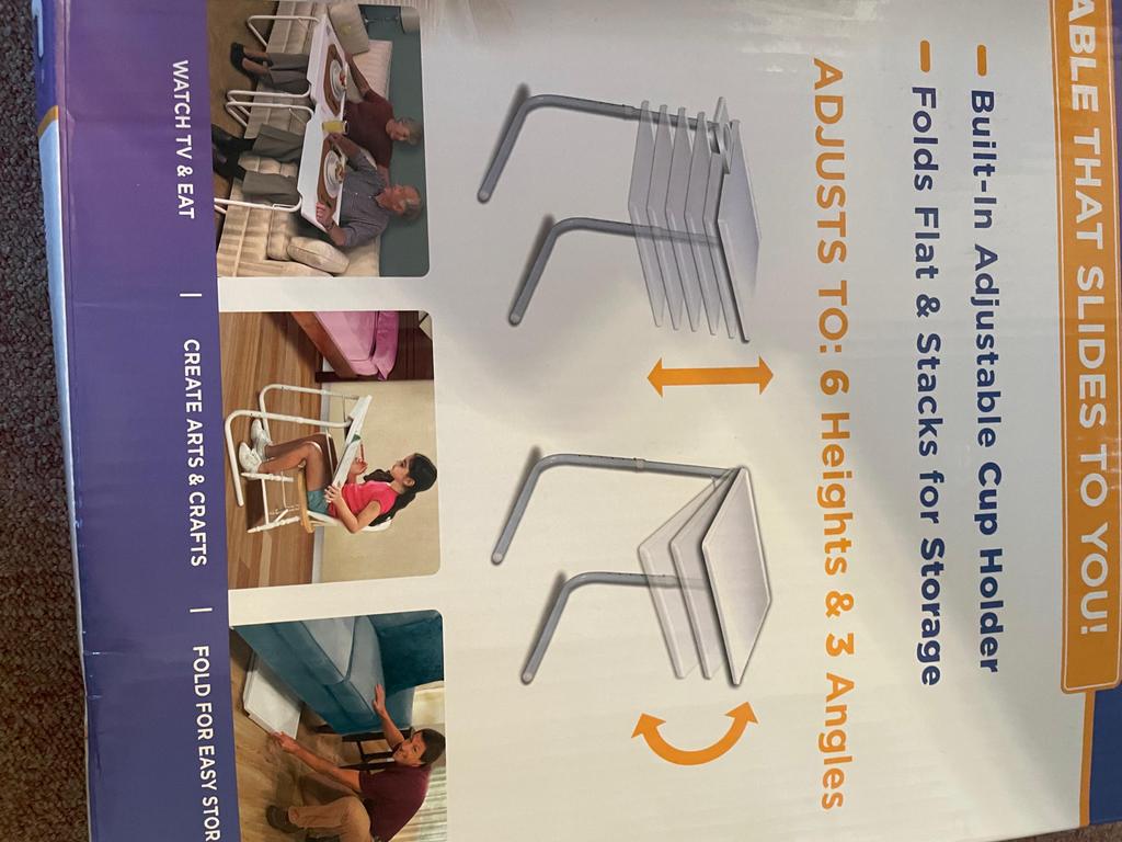 Table Mate - Nieuw en ongebruikt, Nieuw, Rechthoekig, Ophalen, 45 tot 60 cm