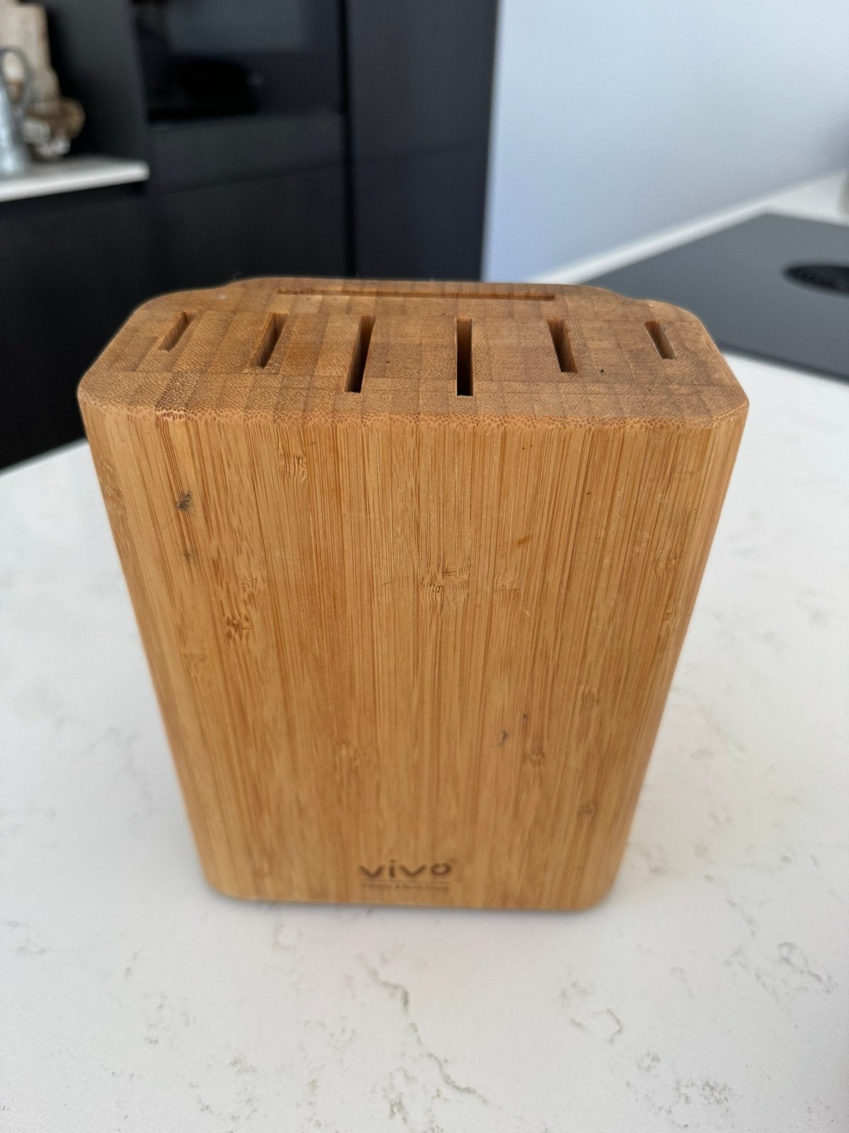 Messenblok  van Vivo Villeroy & Bovh group, Ophalen of Verzenden, Zo goed als nieuw, Hout