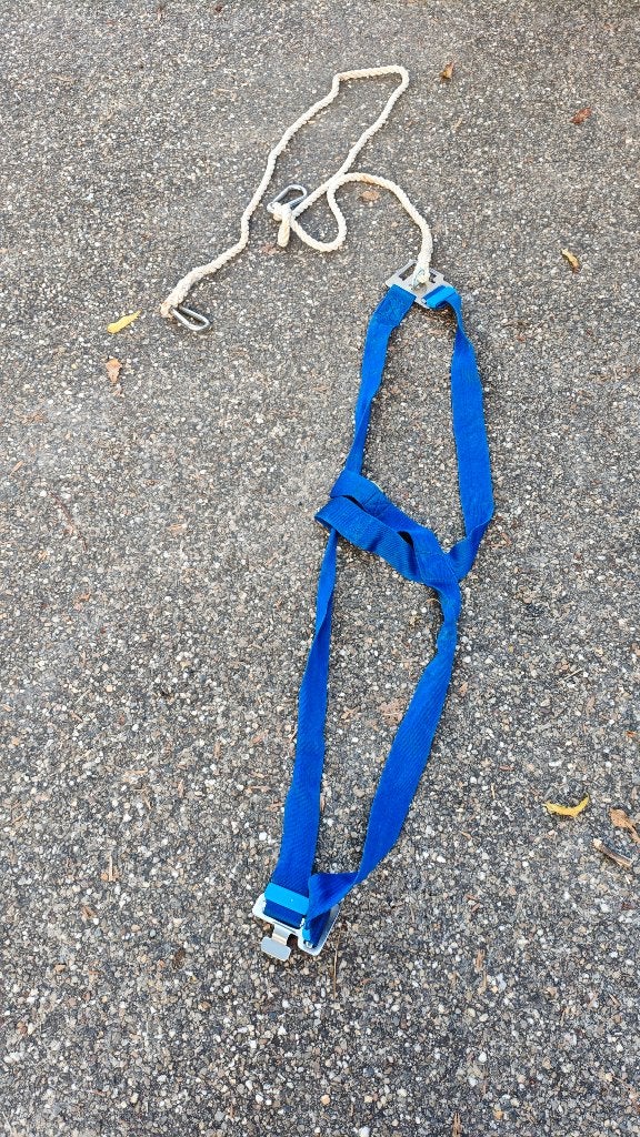 Harnas met lijn en twee karabijnen, Ophalen of Verzenden, Gebruikt, Overige typen