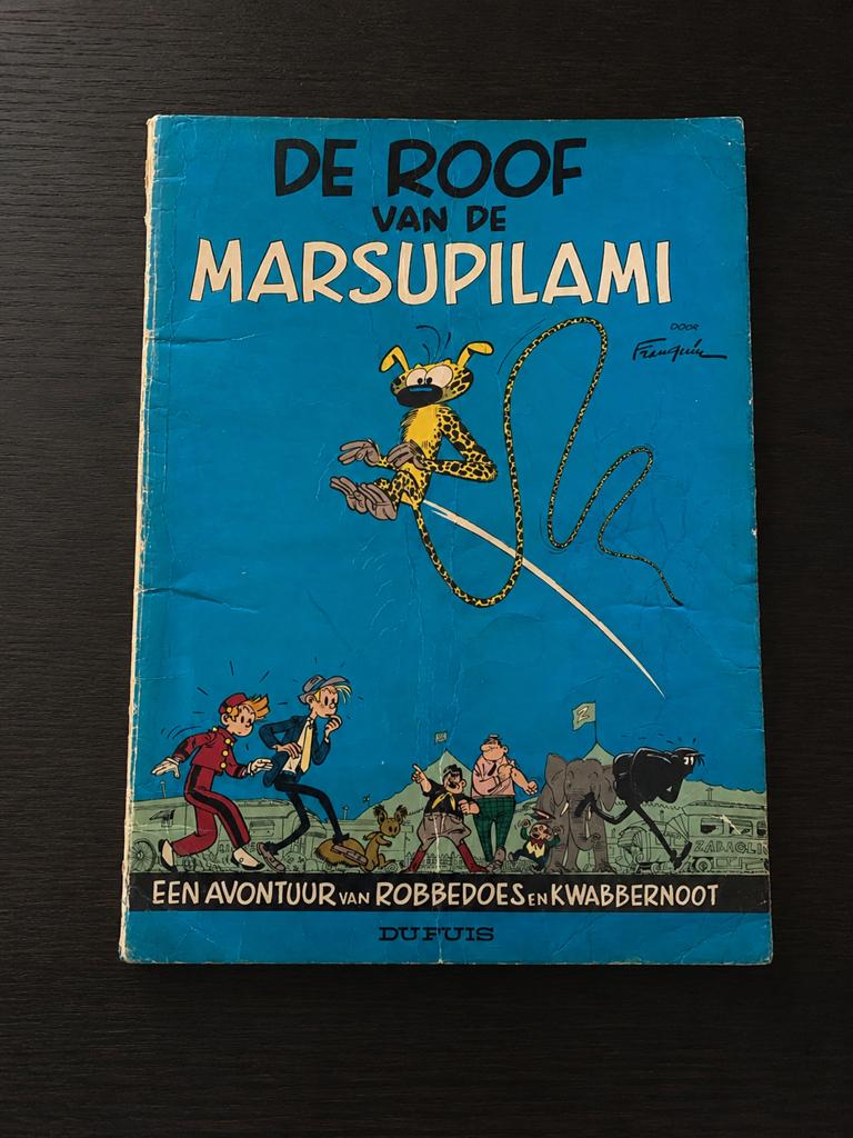 Robbedoes en Kwabbernoot deel 5 uit 1965, Boeken, Stripboeken, Eén stripboek, Ophalen of Verzenden, Gelezen