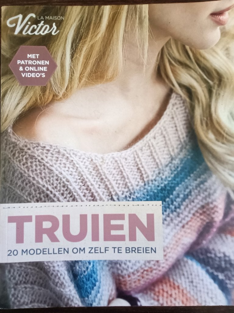 La Maison Victor Truien 20 modellen om te breien, Ophalen of Verzenden, Zo goed als nieuw, Breien en Haken, La Maison Victor