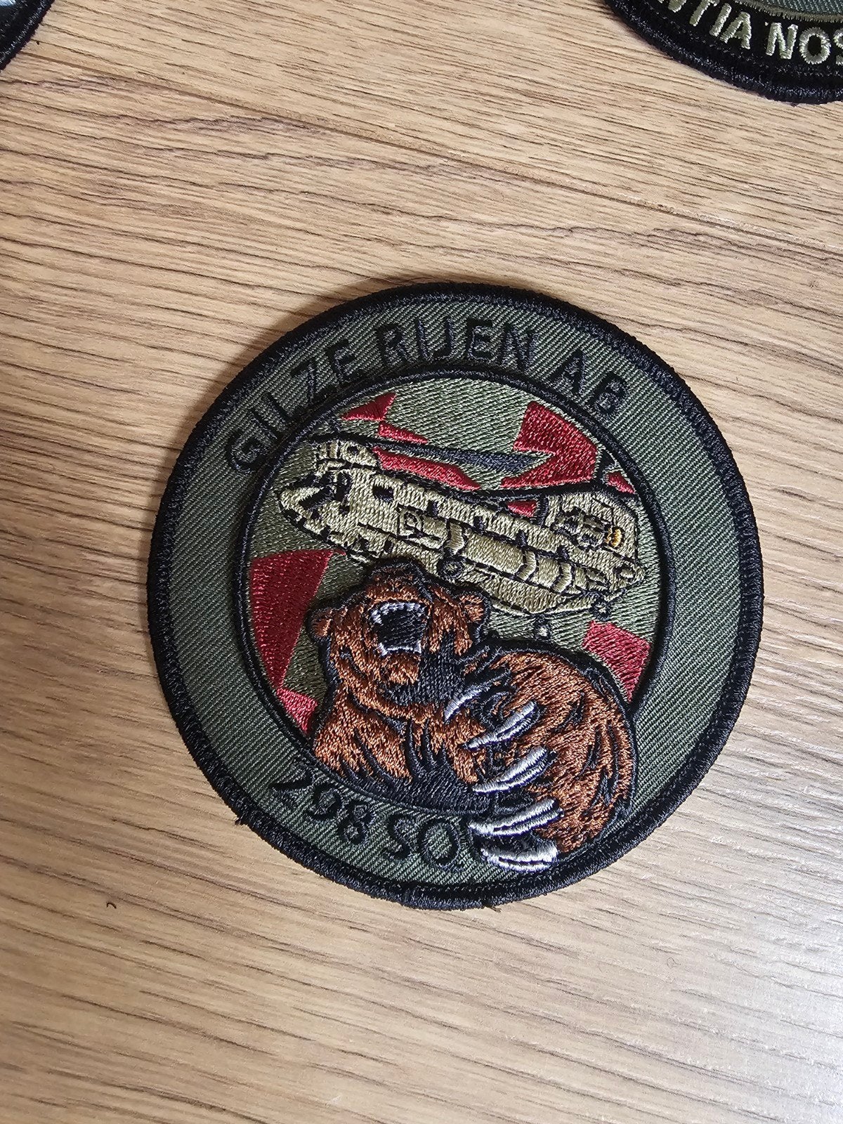 298 sqn patch, Verzamelen, Ophalen of Verzenden, Luchtmacht, Nederland, Embleem of Badge