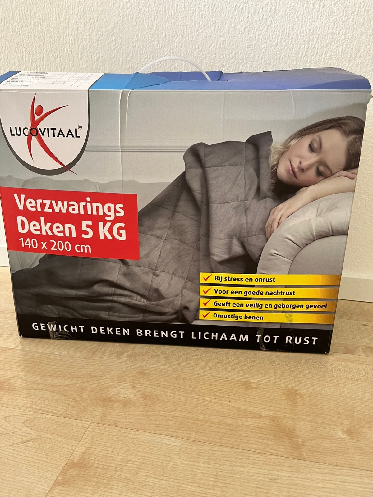 Lucovitaal verzwaringsdeken, Ophalen, Zo goed als nieuw